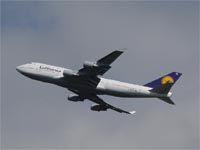Boeing747-430 M / D-ABTD / Start in Frankfurt