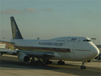 Boeing747-412 / 9V-SNO in Frankfurt